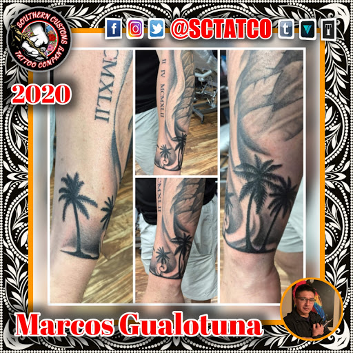 Explore mind tattoo ideas, creative tattoo ideas in Fayetteville, available at Southern Customs Tattoo Company