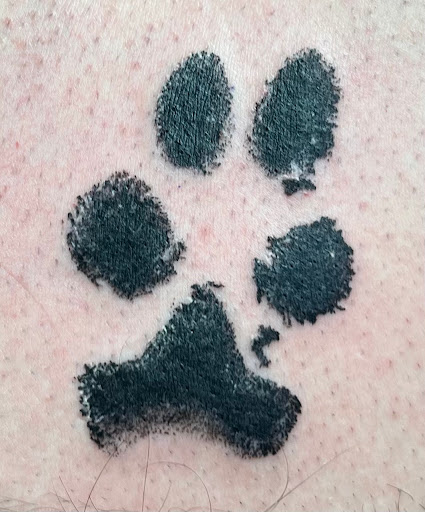 Explore cute monkey tattoo ideas, creative tattoo ideas in Canton, available at The Inkeepers Tattoo Parlor