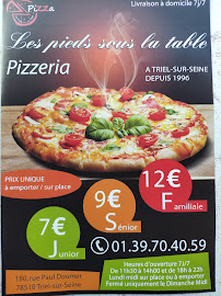 Pizza du Pizzeria Les Pieds sous la Table à Triel-sur-Seine - n°5