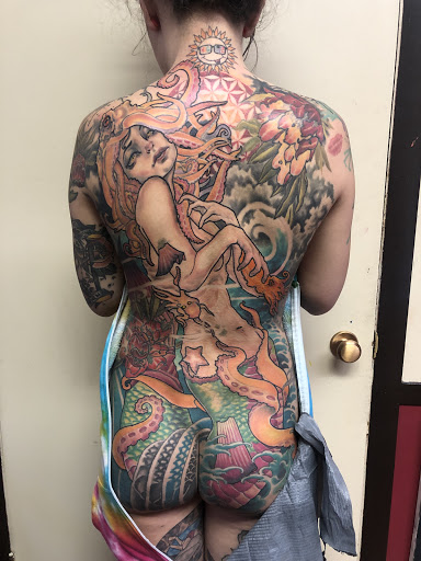 Explore tattoo ideas for men chest, creative tattoo ideas in Green Bay, available at Skinny Buddha Tattoo