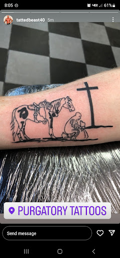 Find tattoo ideas with clocks for your next unique tattoo in Oak Grove at Purgatory Tattoos