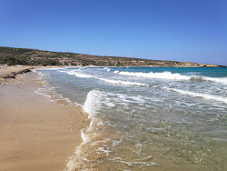 Sarakiniko Beach'in fotoğrafı doğal alan içinde bulunmaktadır