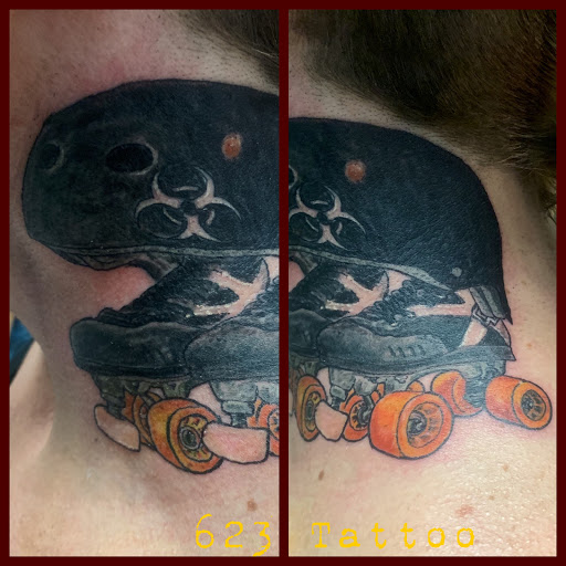 Explore satanic tattoo ideas, creative tattoo ideas in Watertown, available at 623 Tattoo