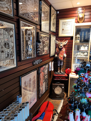 Explore scar cover up tattoo ideas, creative tattoo ideas in Asheville, available at Dark and Deviant Oddities