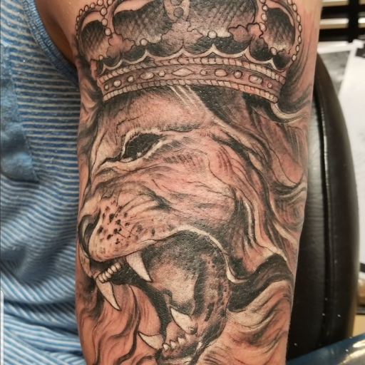 Explore fear tattoo ideas, creative tattoo ideas in Mastic, available at Infinity Tattoo