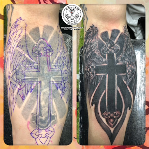 Explore tattoo ideas for female half sleeve, creative tattoo ideas in Seattle, available at Dragon Tattoo