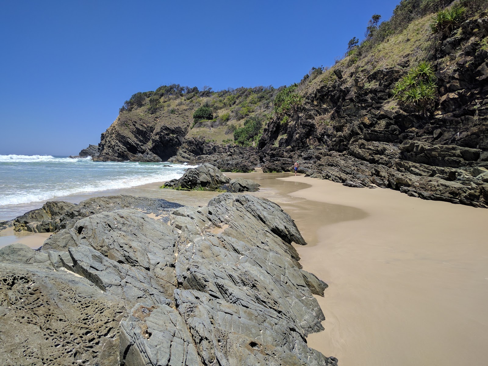 Photo de Whites Beach situé dans une zone naturelle