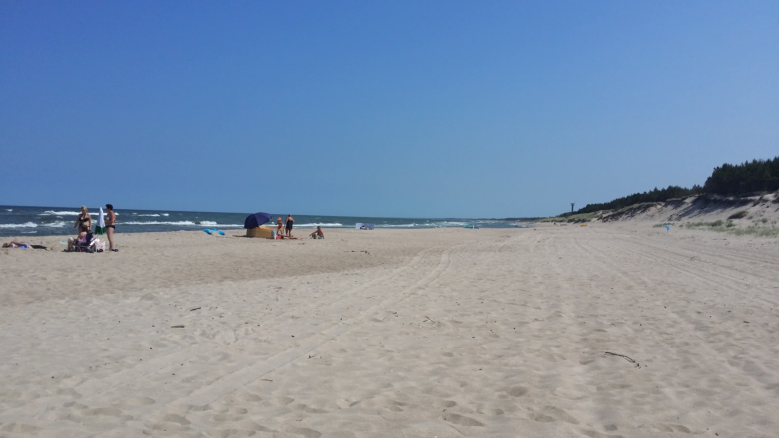 Φωτογραφία του Naturystyczna Beach II με επίπεδο καθαριότητας πολύ καθαρό
