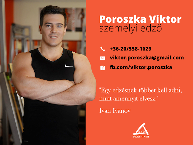 Poroszka Viktor személyi edző - Debrecen