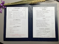 Bistro Restaurant Le 703 à Paris (le menu)