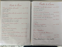 Menu / carte de Ristorante Pizzeria Cavallo Bianco à Bellano