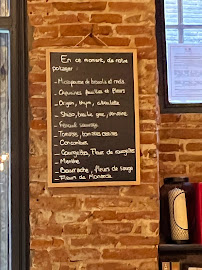 Restaurant Une Table à Deux à Toulouse menu