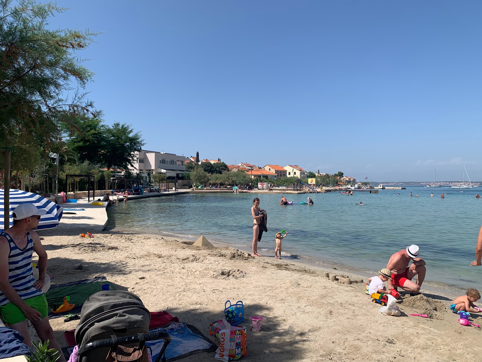Foto von Beach Jaz, Preko - guter haustierfreundlicher Ort für den Urlaub