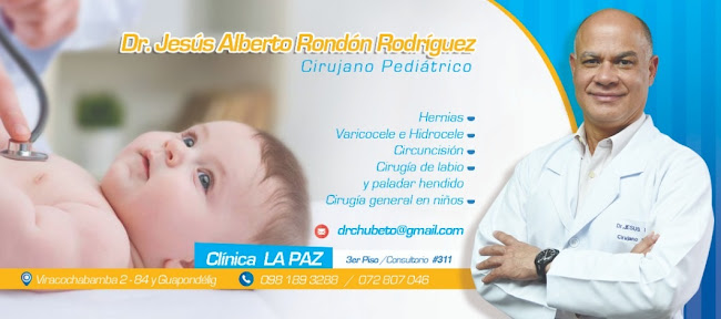 Comentarios y opiniones de Cirujano Pediátrico - Dr. Jesús Rondón