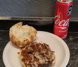 Chuletitos asados tacos de carne asada photo