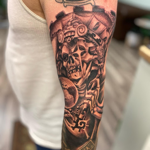 Explore lake superior tattoo ideas, creative tattoo ideas in Pendleton, available at TRUE GRIT TATTOO