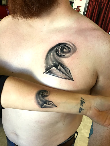 Explore cover up sleeve tattoo ideas, creative tattoo ideas in Stuart, available at Urban Inkers Tattoos