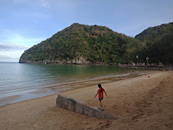 Photo de Khanom Power Plant beach avec un niveau de propreté de très propre