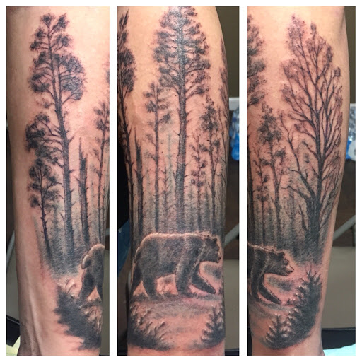 Explore cover up neck tattoo ideas, creative tattoo ideas in Saint Augustine, available at Ms. Deborahs Fountain of Youth Tattoo & Body Piercing