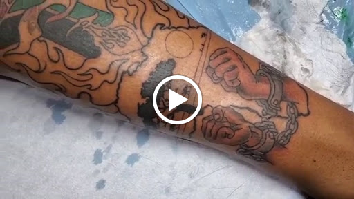 Explore time waits for no one tattoo ideas, creative tattoo ideas in Libertyville, available at Lucky Seven Tattoo
