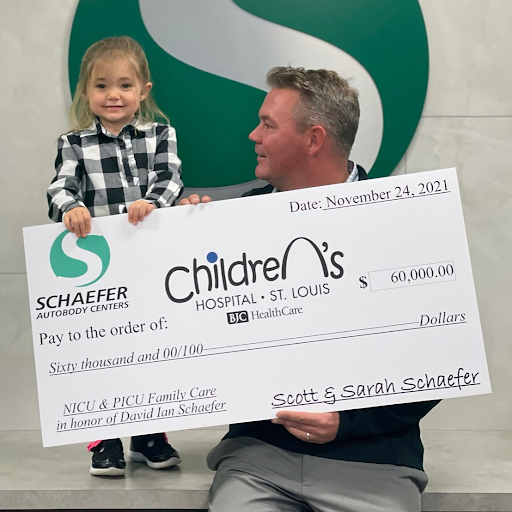 Auto Body Shop «Schaefer AutoBody Centers - Ellisville, MO», reviews and photos, 16109 Manchester Rd, Ellisville, MO 63011, USA