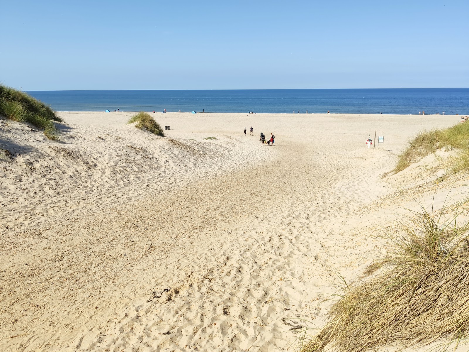 Foto av Henne Strand bekvämlighetsområde