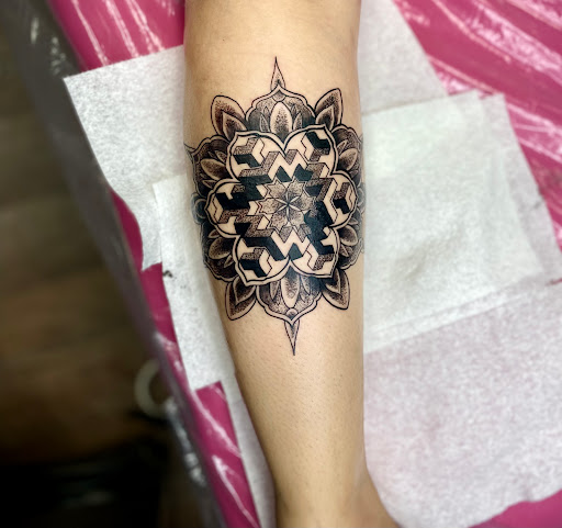Explore godzilla tattoo ideas, creative tattoo ideas in Lake City, available at Crooked Spines Tattoo Studio