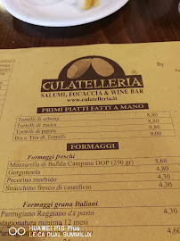 Restaurant italien Salumificio Rossi à Sanguinaro (la carte)