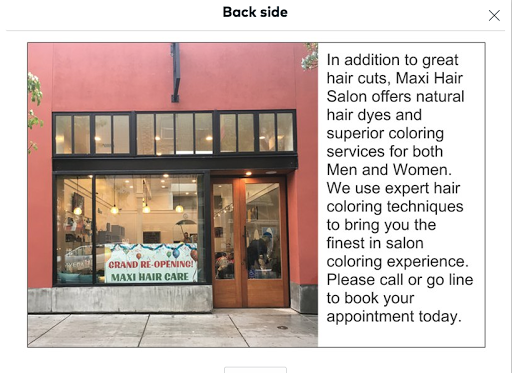 Hair Salon «Maxi Hair Salon», reviews and photos, 2489 Telegraph Ave, Berkeley, CA 94704, USA