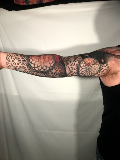 Explore irish cross tattoo ideas, creative tattoo ideas in Sunbury, available at Absinthe Tattoo