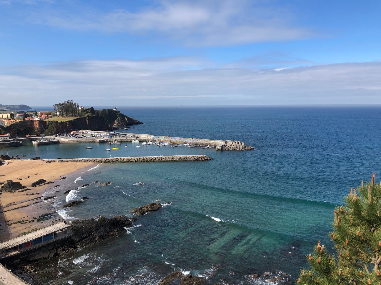 Fotografija Playa de la Palmera z prostoren zaliv