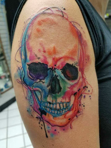 Explore tattoo half sleeve ideas male, creative tattoo ideas in San Antonio, available at Nite Owl Tattoo Studio