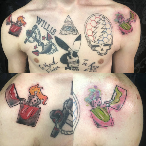 Explore tattoo ideas tribal arm, creative tattoo ideas in Mebane, available at The Cardinal Skin Art & Gallery