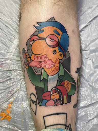 Explore mens thumb tattoo ideas, creative tattoo ideas in Bullhead City, available at Smoke and Dagger Tattoo