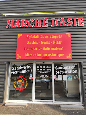 Marché d'Asie à Serres-Castet