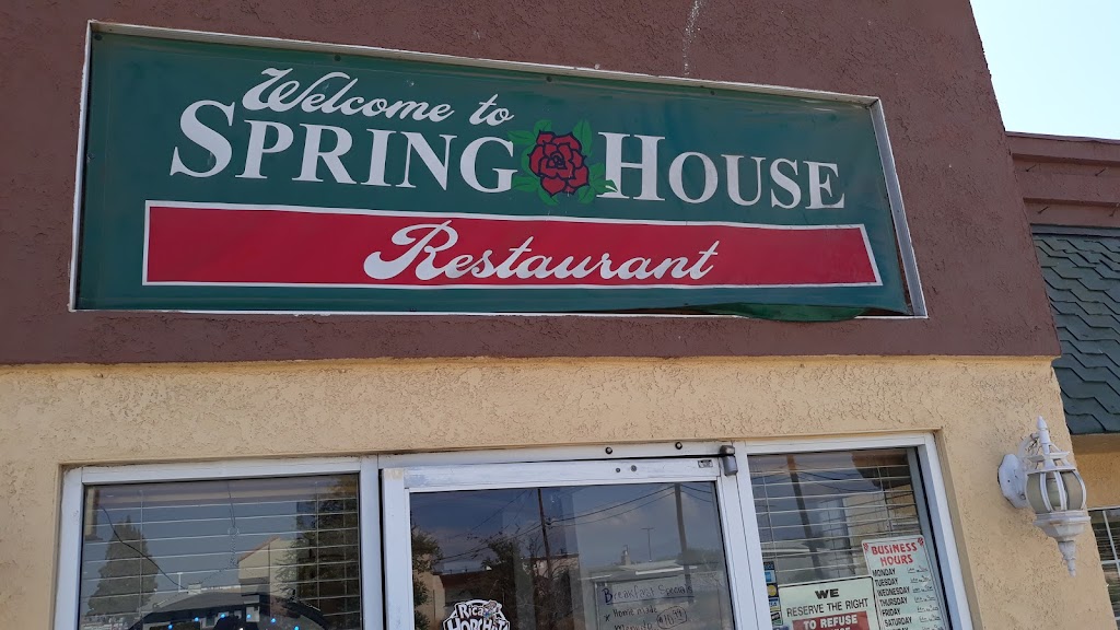 Spring House Family Restaurant Hesperia, CA 92345 Menu, Reviews
