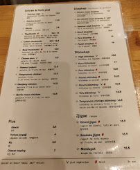 Go Oun à Paris menu