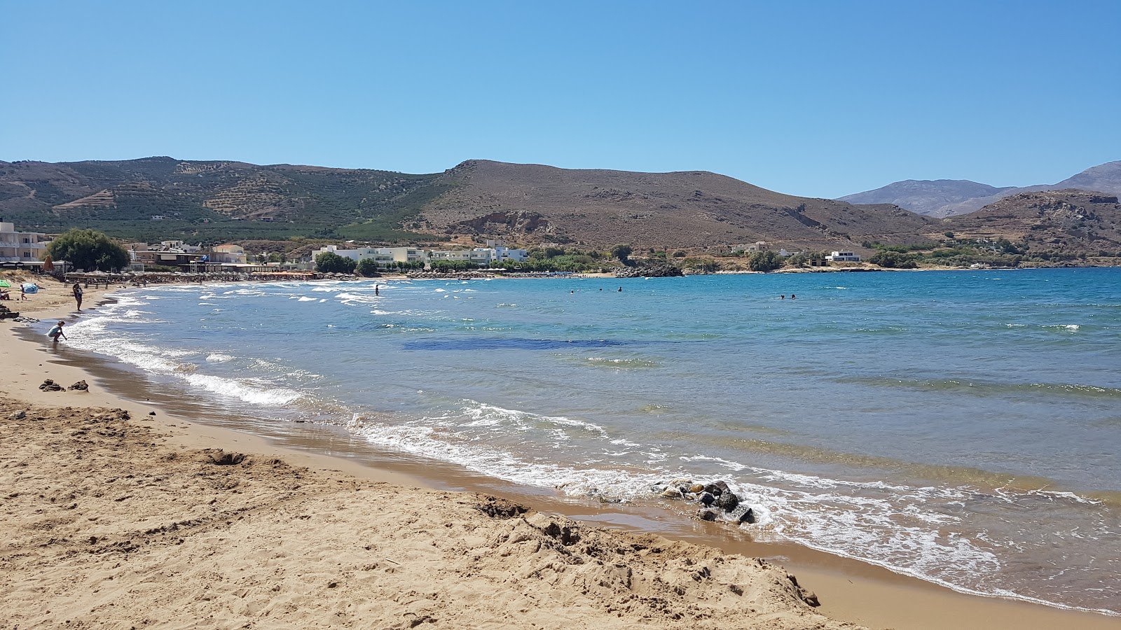 Photo of Plaka beach II with spacious bay