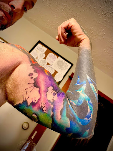 Explore gemini constellation tattoo ideas, creative tattoo ideas in Warrensburg, available at Altered Visions Tattoo Studio