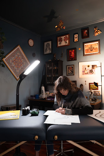 Explore wedding finger tattoo ideas, creative tattoo ideas in Scipio Center, available at Ace of Wands Private Tattoo & Tarot Studio . Appointment Only