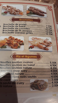 Chez LEE à Laon menu