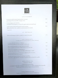 Restaurant La Cabro d'Or Baumanière à Les Baux-de-Provence menu