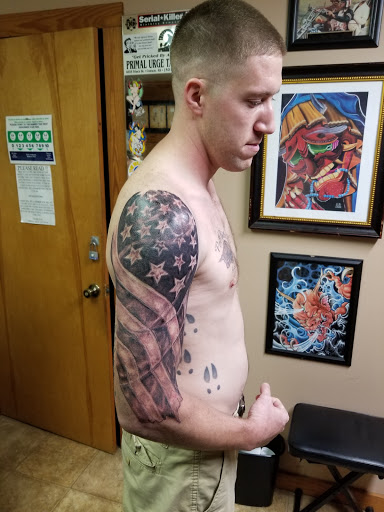 Explore canadian tattoo ideas, creative tattoo ideas in Conway, available at Primal Urge Tattoos