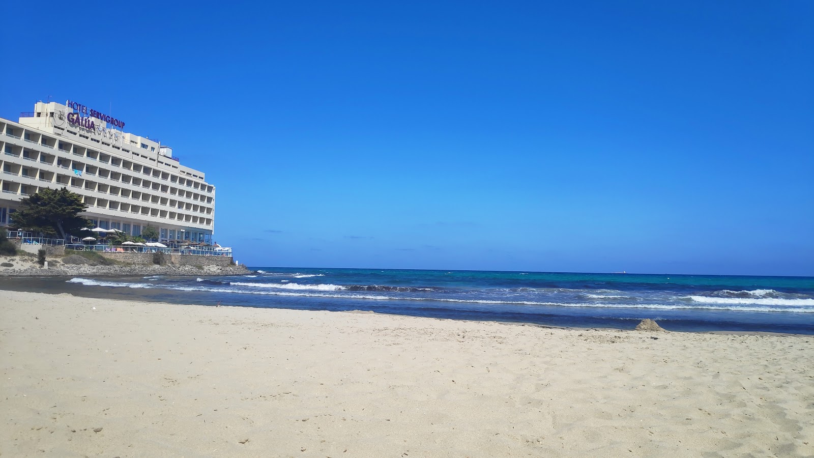 Zdjęcie Playa de Galua obszar udogodnień