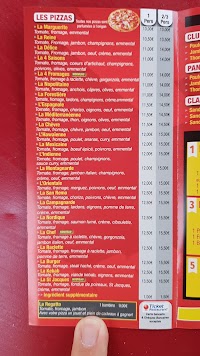 Pizzeria Pizza'Nini à La Baule-Escoublac - menu / carte