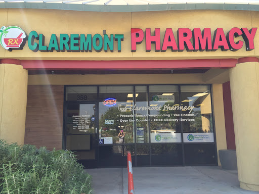Claremont Pharmacy, 358 S Indian Hill Blvd, Claremont, CA 91711, USA, 