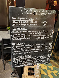 Menu / carte de Bistro Les Darons à Rennes
