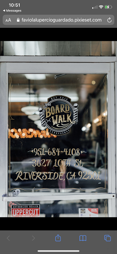 Barber Shop «The Boardwalk Barber Shop», reviews and photos, 3627 Tenth St, Riverside, CA 92501, USA
