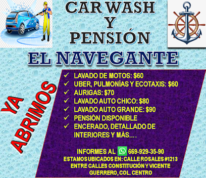 Auto baño Car Wash y Pension El Navegante