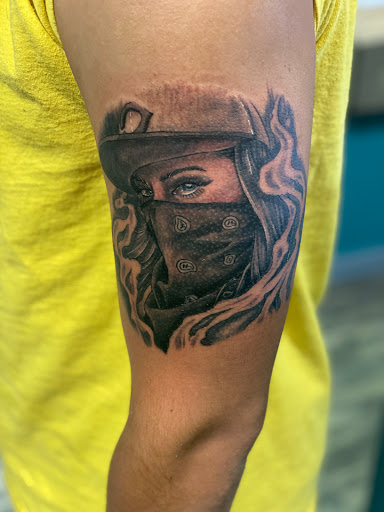 Explore thoth tattoo ideas, creative tattoo ideas in Goose Creek, available at Red Kirin Tattoo